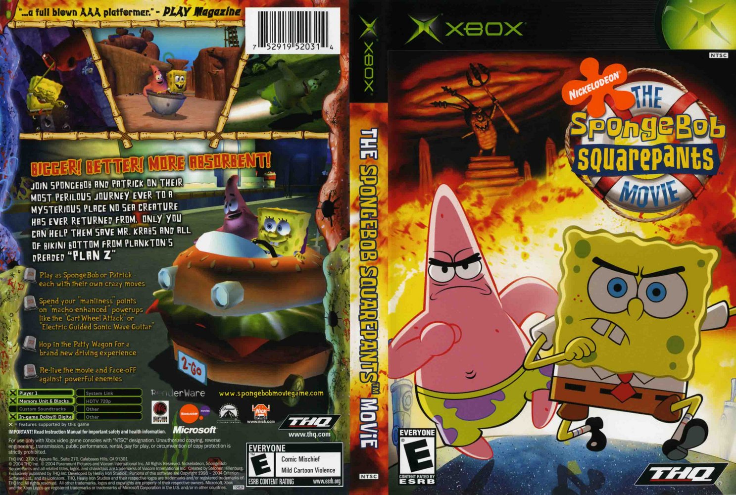 the spongebob squarepants movie game wiki